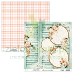 Papier do scrapbookingu 30x30 Mintay Family Stories 01