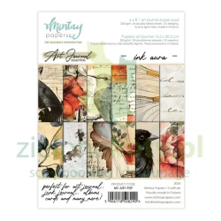 Zestaw papierów do scrapbookingu 15x20cm Mintay Art Journal Ink Aura