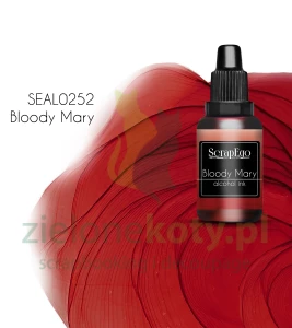Tusz alkoholowy Scrapego Bloody Mary czerwony