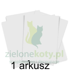 Papier syntetyczny do tuszów alkoholowych Scrapego A4 / 1szt.