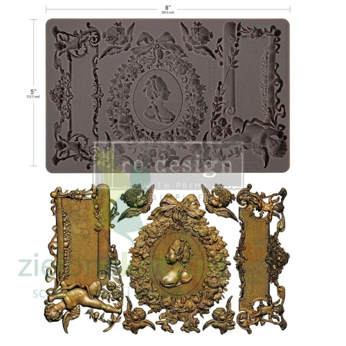 Foremka silikonowa Ombres Florales 5x8 - Re-Desing with Prima (682835).webp