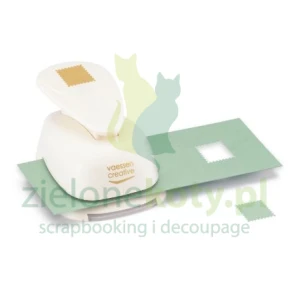 Dziurkacz Vaessen Creative Craft Punch Post Stamp znaczek pocztowy 38mm kwadrat
