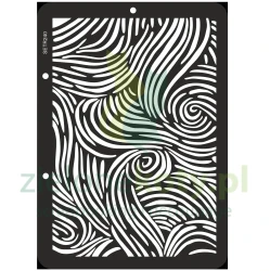 Szablon maska ScrapEgo A4 tło ornamenty