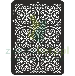 Szablon maska ScrapEgo A3 kafelki ornamenty vintage