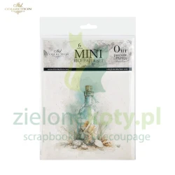 Papier ryżowy ITD Collection 15x15cm 6szt motywy plażowe