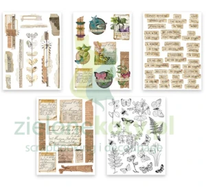 Naklejki foliowe i washi Arden Creative Studio Garden Chronicles Sticker Book 10 ark.