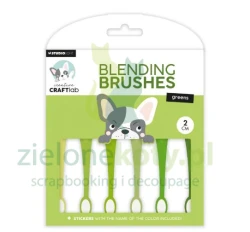  Narzędzie pędzle do tuszowania Studio Light Blending Brushes 2 cm 6 szt.