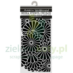 Szablon maska Stamperia 3D 12x25cm Stamperia  Oriental Garden wzór kwiatowy