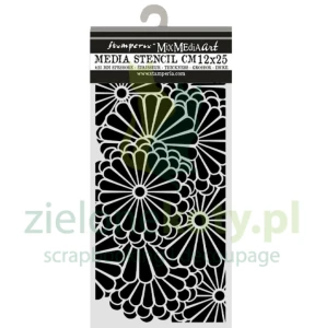 Szablon maska Stamperia 3D 12x25cm Stamperia  Oriental Garden wzór kwiatowy