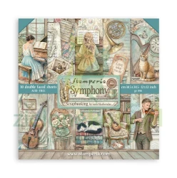 Zestaw papierów do scrapbookingu 30x30 StamperiaSymphony 