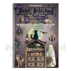 Zestaw papierów do scrapbookingu i dodatków Junk Journal Stamperia Halloween