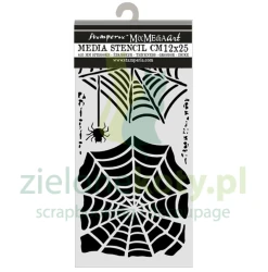 Szablon maska Stamperia 3D 12x25cm Stamperia pajęczyny