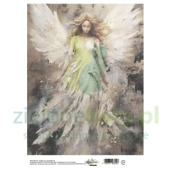 Papier ryżowy Alchemy Of Art A4 Angel Anioł 