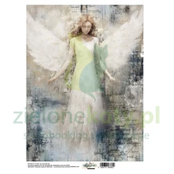 Papier ryżowy Alchemy Of Art A4 Angel Anioł  