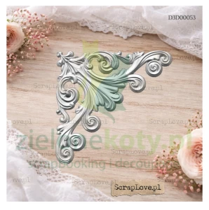 Dekor 3D Scraplove Ornament narożnik