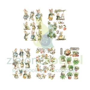 Naklejki Prima Marketing Sticker Sheets Homegrown myszki