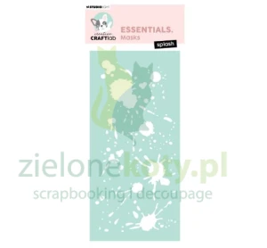 Szablon maska Studio Light Essentials Masks  10x21 cm Splash plamy
