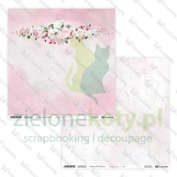 Papier do scrapbookingu 30x30 ScrapAndMe Lovely Day IN PINK 07/08