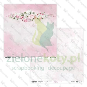 Papier do scrapbookingu 30x30 ScrapAndMe Lovely Day IN PINK 07/08