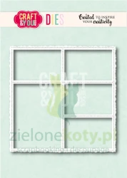 Wykrojnik Craft&You Layout Old Frame stara ramka
