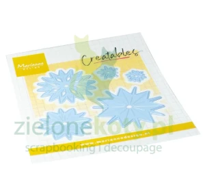 Wykrojnik Marianne Design Creatables Sparkling stars set gwiazdki