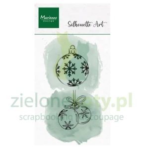 Stempel Marianne Design Silhouette Art Ornaments bombki