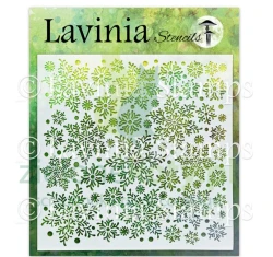Szablon maska Lavinia Stamps 20x20 cm Snowflakes śnieżynki