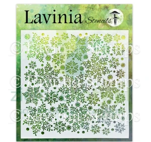 Szablon maska Lavinia Stamps 20x20 cm Snowflakes śnieżynki
