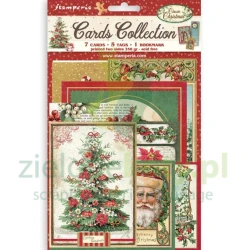 Zestaw dodatków Stamperia Cards Collection Classic Christmas