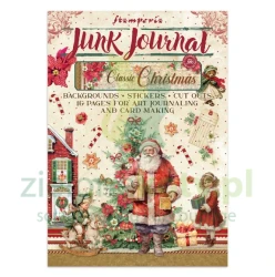 Zestaw papierów do scrapbookingu i dodatków Junk Journal Stamperia Classic Christmas