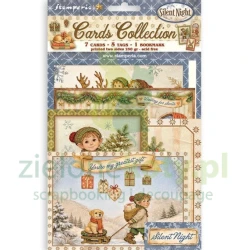 Zestaw dodatków Stamperia Cards Collection Silent Night