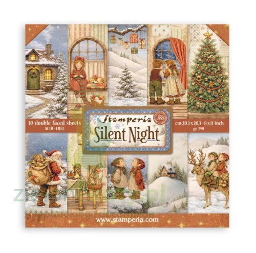 papier-scrapbooking-stamperia-silent-night.JPG