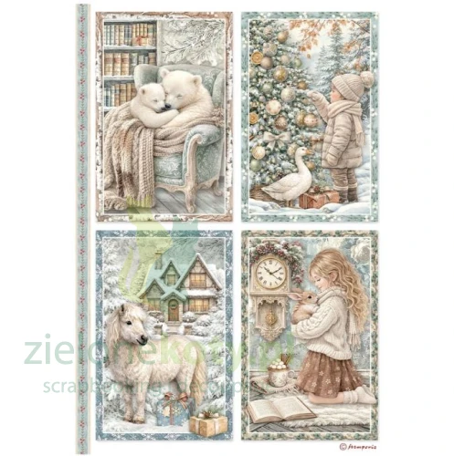 papier-ryżowy-stamperia-white-christmas-kucyk-misie.JPG