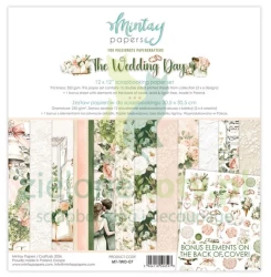 Zestaw papierów do scrapbookingu 30x30 cm Mintay The Wedding Day