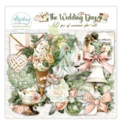 Zestaw dodatków Die Cuts Mintay The Wedding Day papierowe elementy 60szt.