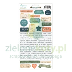 Naklejki papierowe Mintay Teen Spirit napisy młodzieżowe