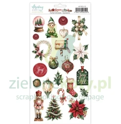Naklejki papierowe Mintay Season of Joy elementy świąteczne