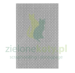 Folder do embosingu 3D Spellbinders A5/DL Linen faktura lnu