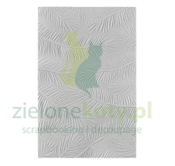 Folder do embosingu 3D + wykrojnik Spellbinders A5/DL Branches tło gałązki