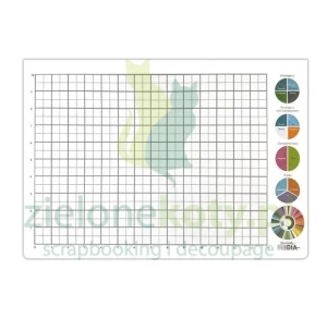 Mata papierowa podkładka do mediów Ranger Dina Wakley Media Workplace Pad 28x40 cm 40 arkuszy 