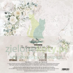 Zestaw papierów do scrapbookingu 30x30 Alchemy Of Art The Beginning of Our Story