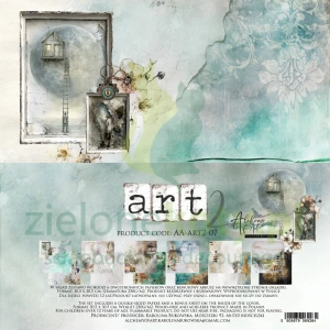 Zestaw papierów do scrapbookingu 30x30 Alchemy Of Art ART 2