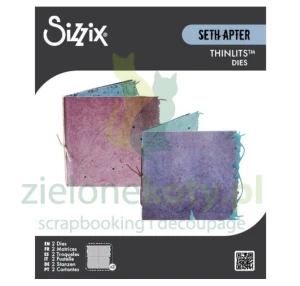 Wykrojnik Sizzix Seth Apter Mini Page Duo Baza na minialbum