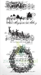 Stempel Arden Creative Studio Christmas Carol Clusters motywy świąteczne