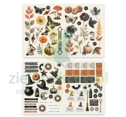 Zestaw dodatków Die Cuts Arden Creative Studio Laser Cuts Wicked Woods Halloween