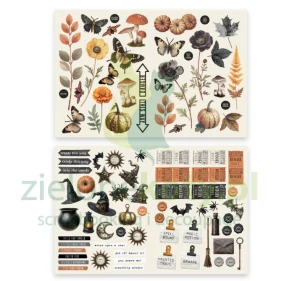 Zestaw dodatków Die Cuts Arden Creative Studio Laser Cuts Wicked Woods Halloween