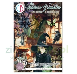Zestaw papierów do scrapbookingu i dodatków Junk Journal & Ephemera Book Ciao Bella The Witch's Grimoire