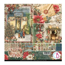 Zestaw papierów 20x20 Ciao Bella Merry & Bright