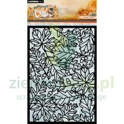 Szablon maska Studio Light Autumn Story Autumn leaves 15x21 cm jesienne liście