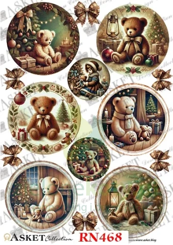papier-ryżowy-słodkie-misie-pod-choinką-rn468.jpg